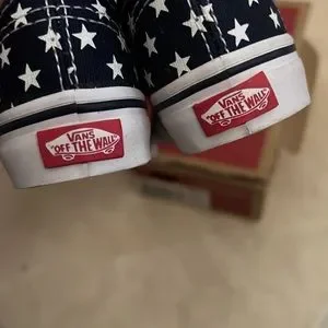 Vans Shoes New In Box Toddler Vans Authentic Stars And Stripes